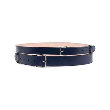 double-buckle belt