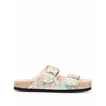 x LoveShackFancy Nordic sandals