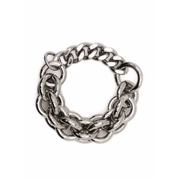multi-chain chunky bracelet