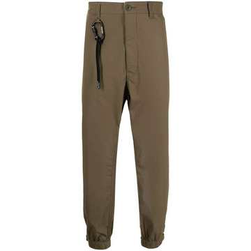 tapered carabiner trousers