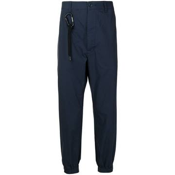 tapered carabiner trousers