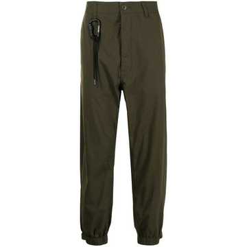 tapered carabiner trousers