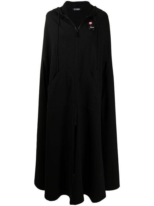 long hooded cape coat展示图