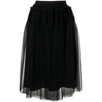 Eryka tulle midi skirt