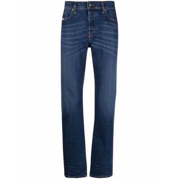 straight-leg jeans