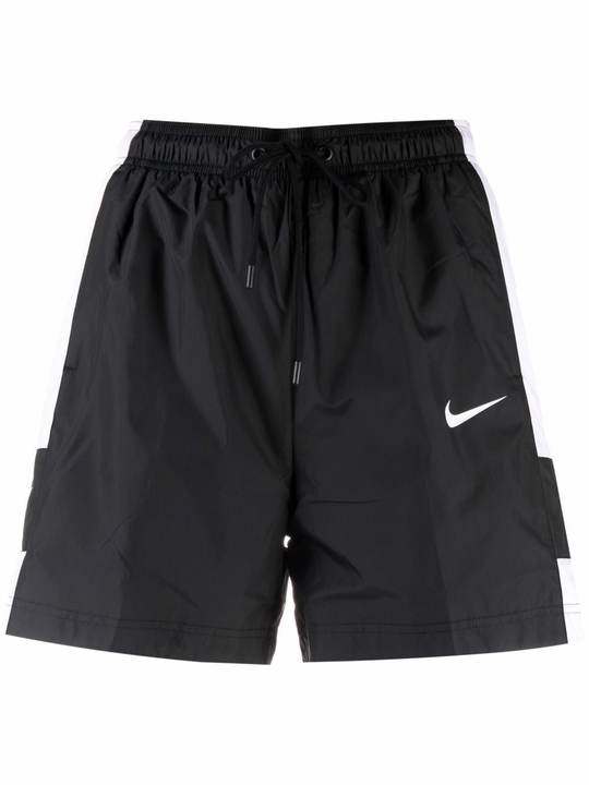 swoosh-detail shorts展示图