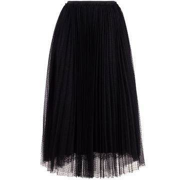 point d'esprit tulle skirt