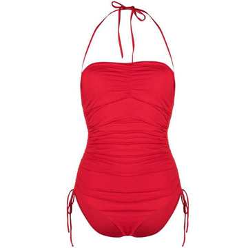 Sydney halter-neck swimsuit