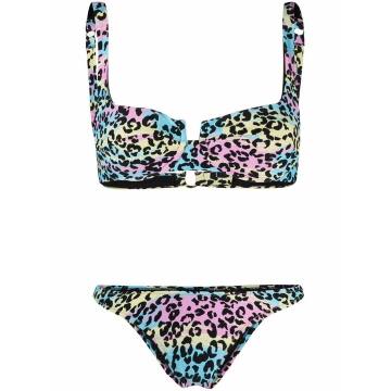 Brigette leopard-print bikini