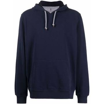 long-sleeve cotton hoodie