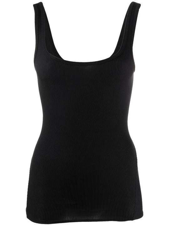 ribbed scoop-neck tank top展示图