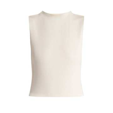 Mist pleated top