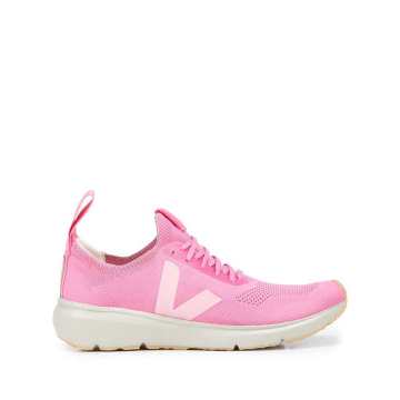 x Veja logo-patch lace-up sneakers