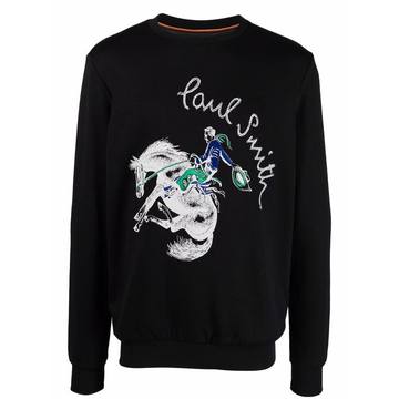 logo-print sweatshirt