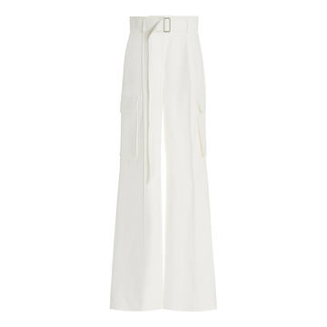 Nebbia Cotton-Blend Wide-Leg Pants