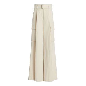 Nebbia Cotton-Blend Wide-Leg Pants