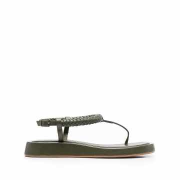 x Rosie Huntington-Whiteley 3 flat thong sandals