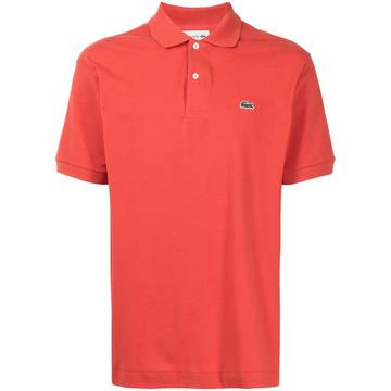 logo-embroidered polo shirt