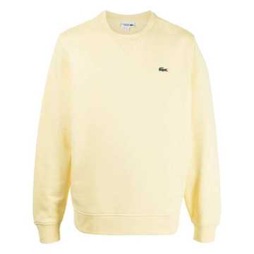 logo-embroidered crew-neck sweatshirt