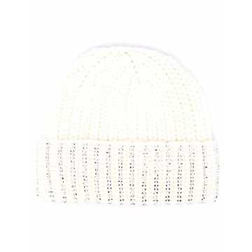 crystal-embellished beanie