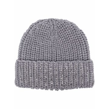 crystal-embellished beanie