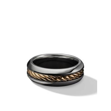 classic inset band ring