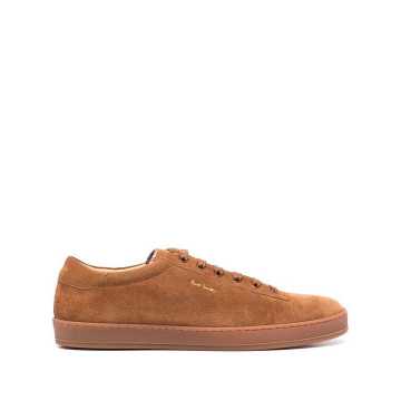 suede-leather trainers