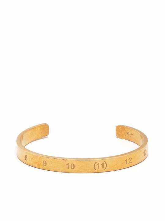 number-engraved cuff bracelet展示图