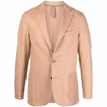 fitted single-breasted blazer