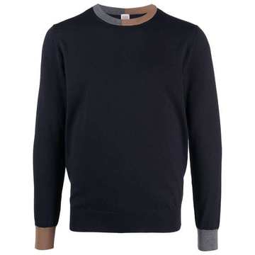 two-tone detail jumper