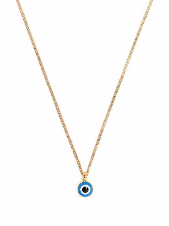 Lucky Coat evil-eye pendant necklace展示图