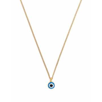 Lucky Coat evil-eye pendant necklace