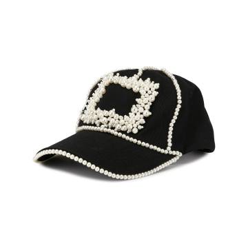 pearl embellished baseball cap
