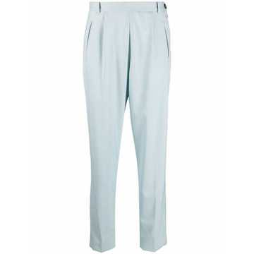 tapered-leg trousers