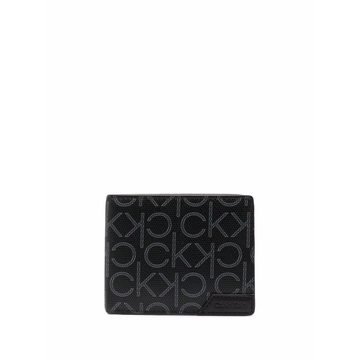 logo print wallet