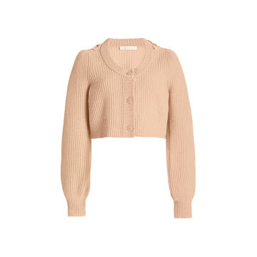 Branton Cropped Cashmere Cardigan