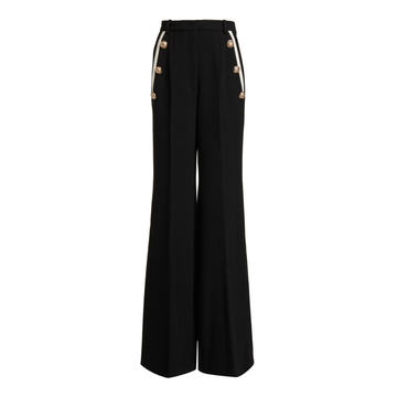 Heavy Crepe Wide-Leg Pants