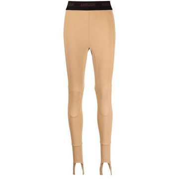 stirrup high-waist leggings