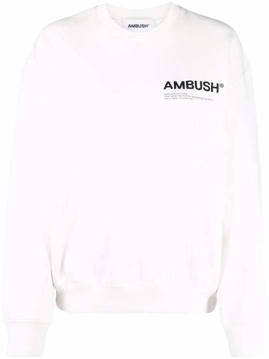 logo-print sweatshirt展示图