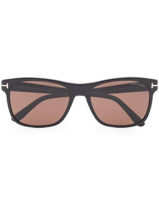 Giulio rectangle-frame sunglasses展示图