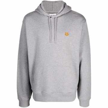 logo-patch hoodie