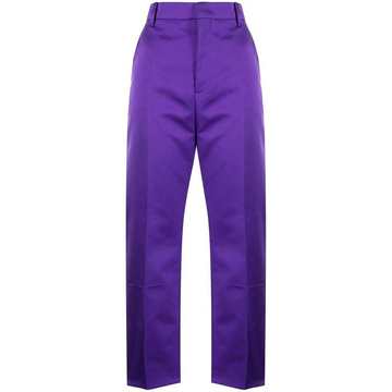 straight-leg trousers