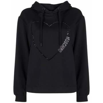 logo-print hoodie