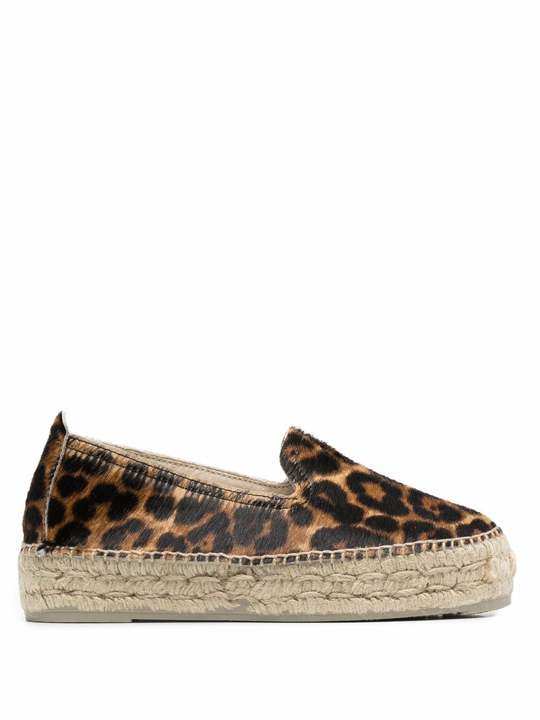 leopard-pattern espadrilles展示图