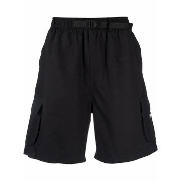 logo-patch cargo shorts