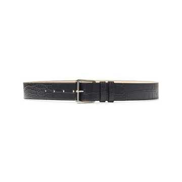 Archer croc-effect belt