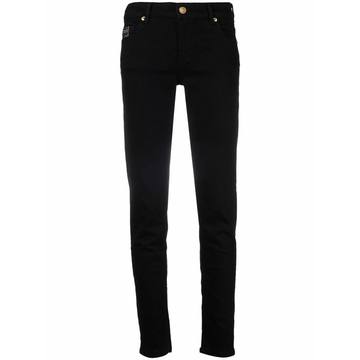 V-Emblem slim-fit jeans