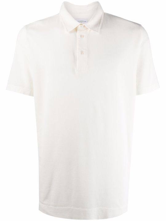 point-collar cotton polo shirt展示图