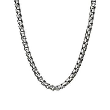 large box chain necklace