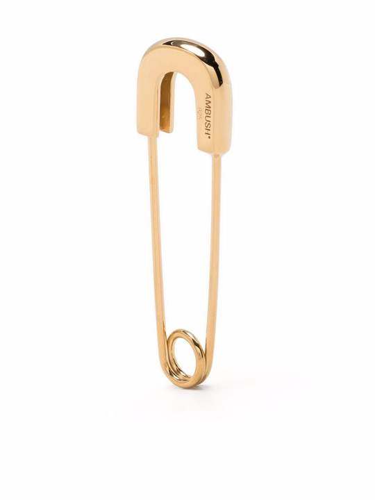 SAFETY PIN PIERCE GOLD NO COLOR展示图